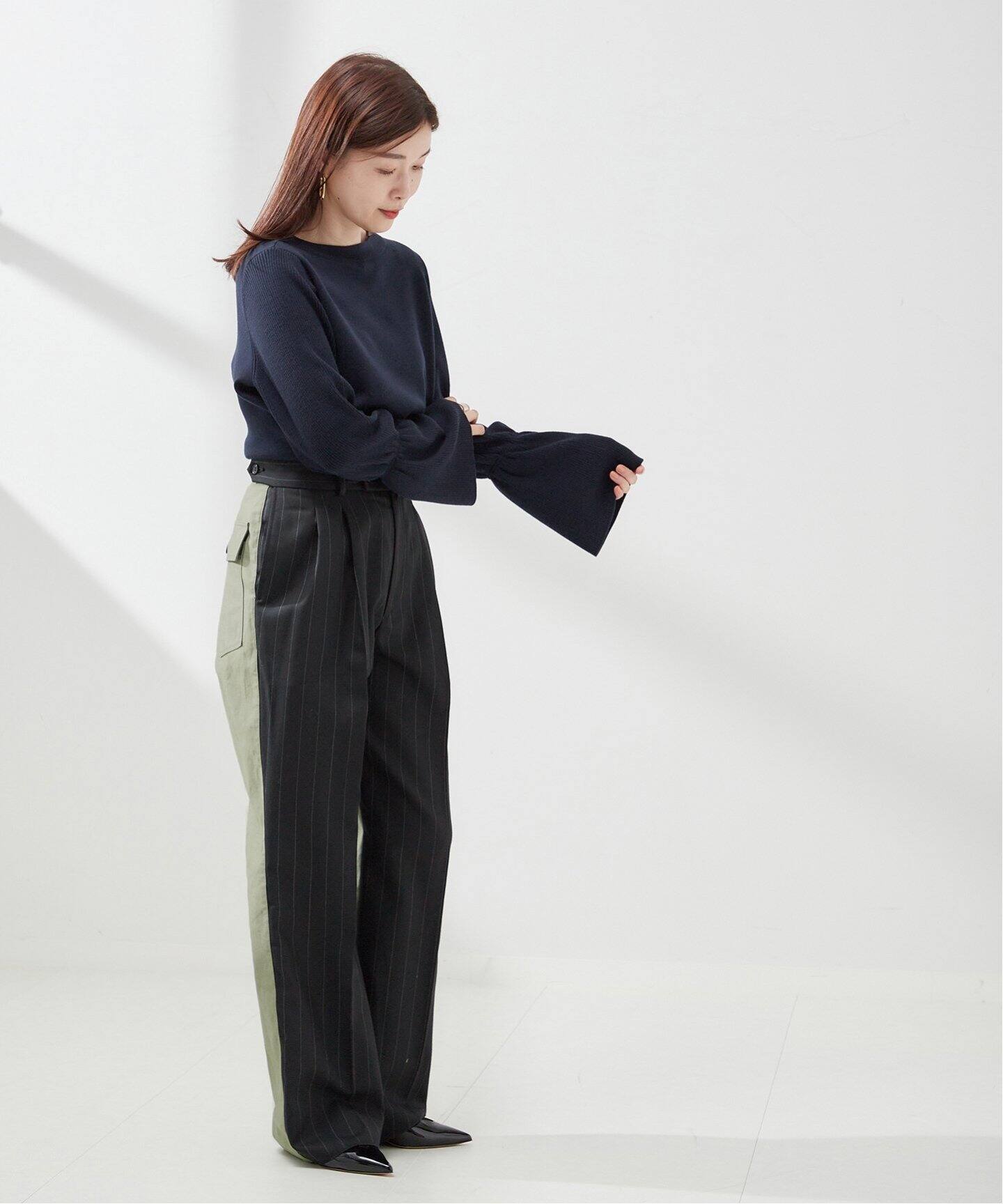 INSCRIRE /アンスクリア】Hybrid Baker Pants：パンツ（スラックス 