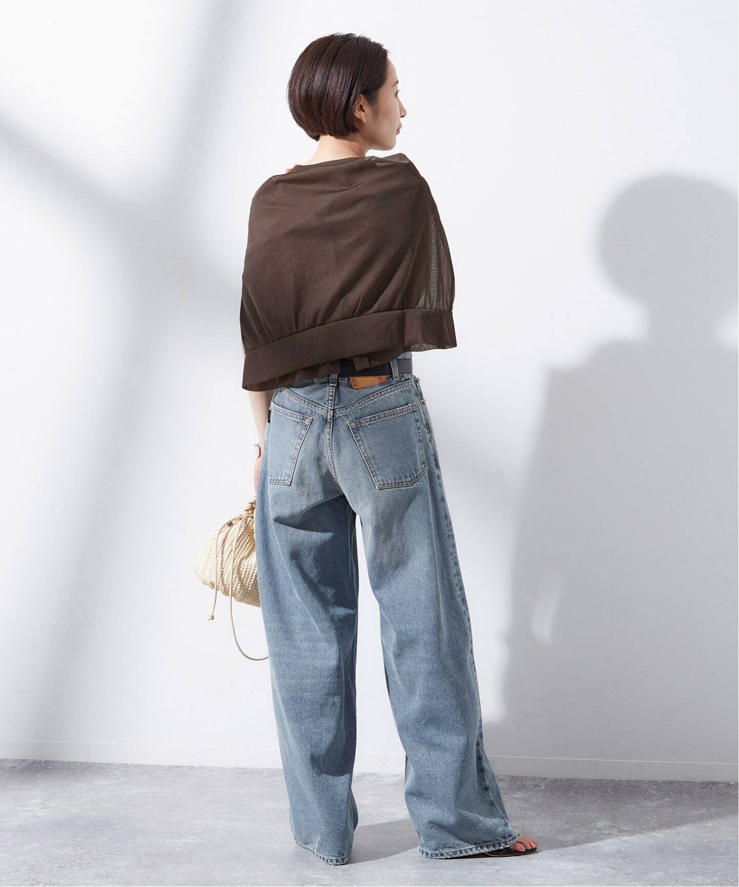追加2》【HAIKURE/ハイクル】BETHANY BRIGHT BLUE asian fit：デニム 