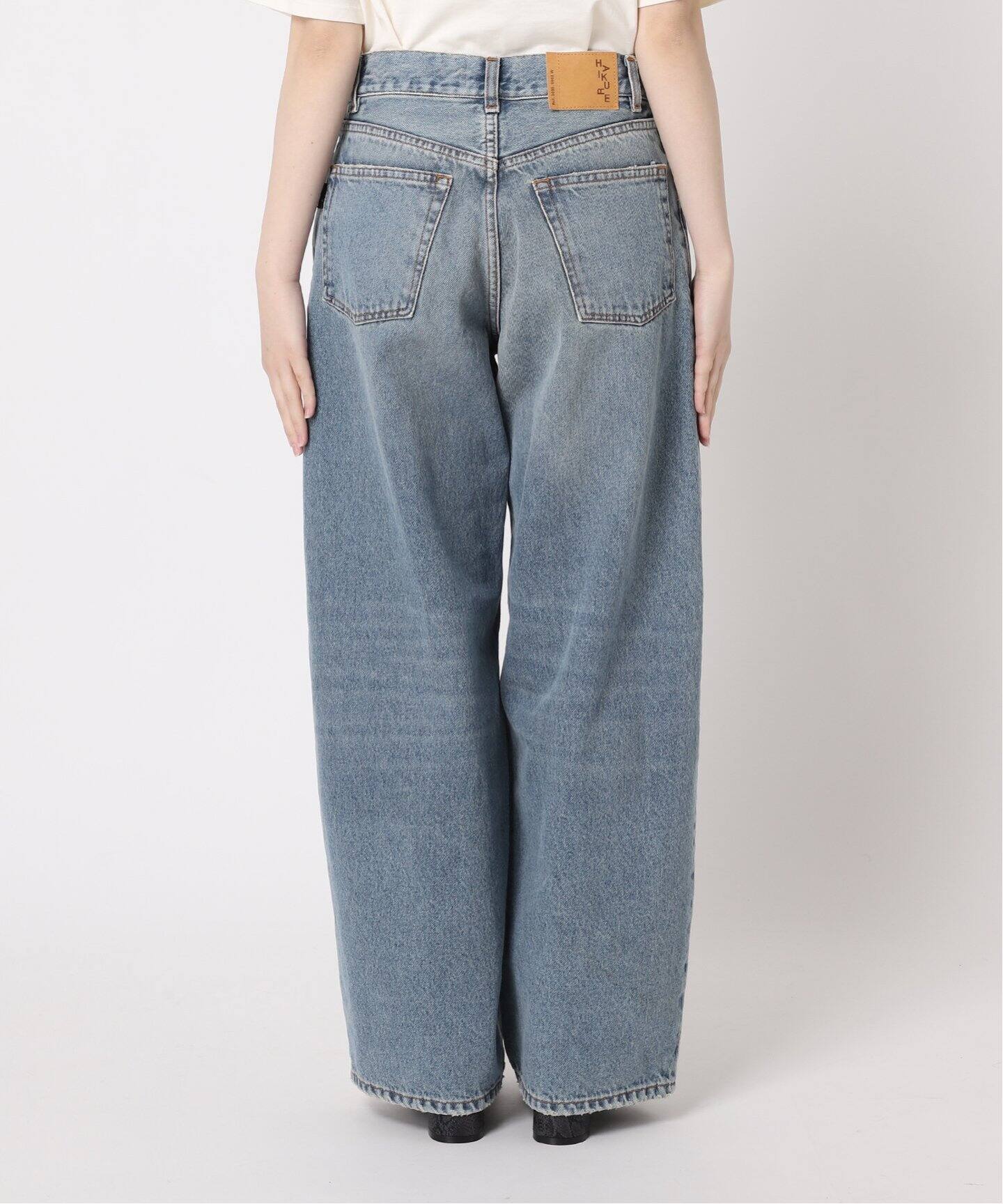 追加2》【HAIKURE/ハイクル】BETHANY BRIGHT BLUE asian fit：デニム 