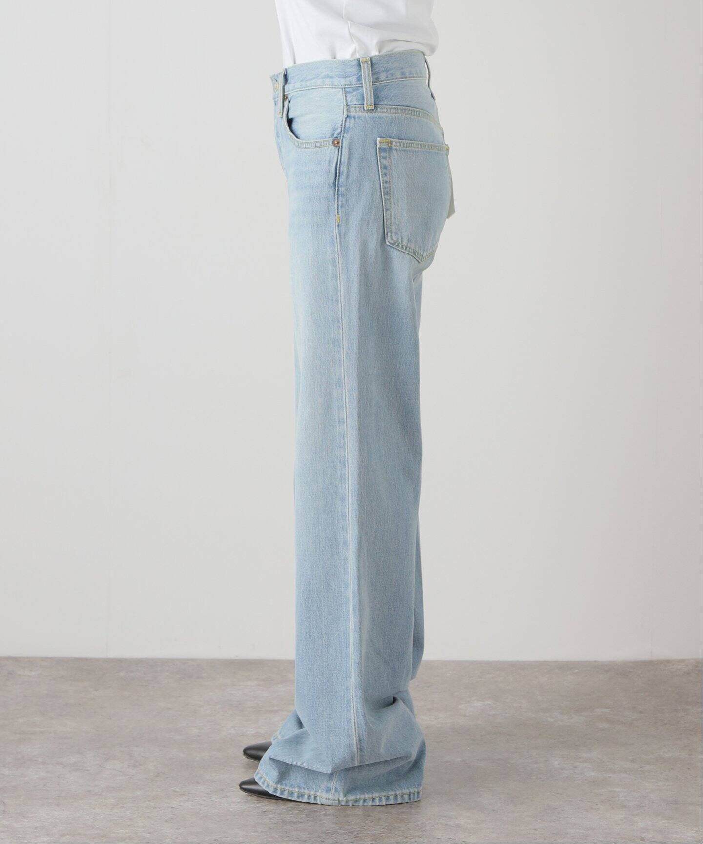 RE/DONE/リダン】MID RISE WIDE LEG：デニム（デニムパンツ・ジーンズ 