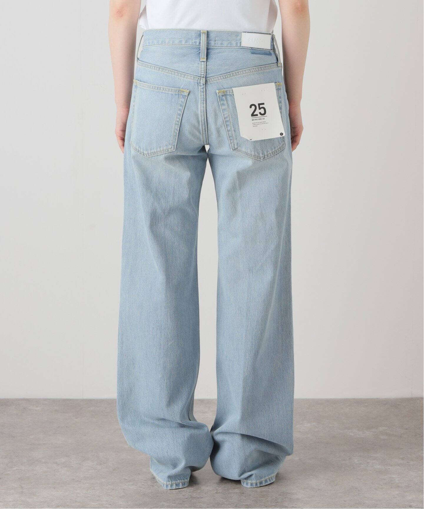 RE/DONE/リダン】MID RISE WIDE LEG：デニム（デニムパンツ・ジーンズ  