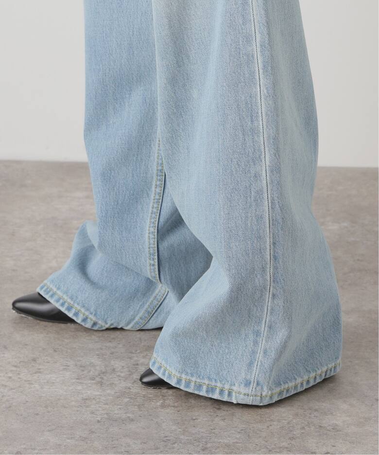 RE/DONE/リダン】MID RISE WIDE LEG：デニム（デニムパンツ・ジーンズ