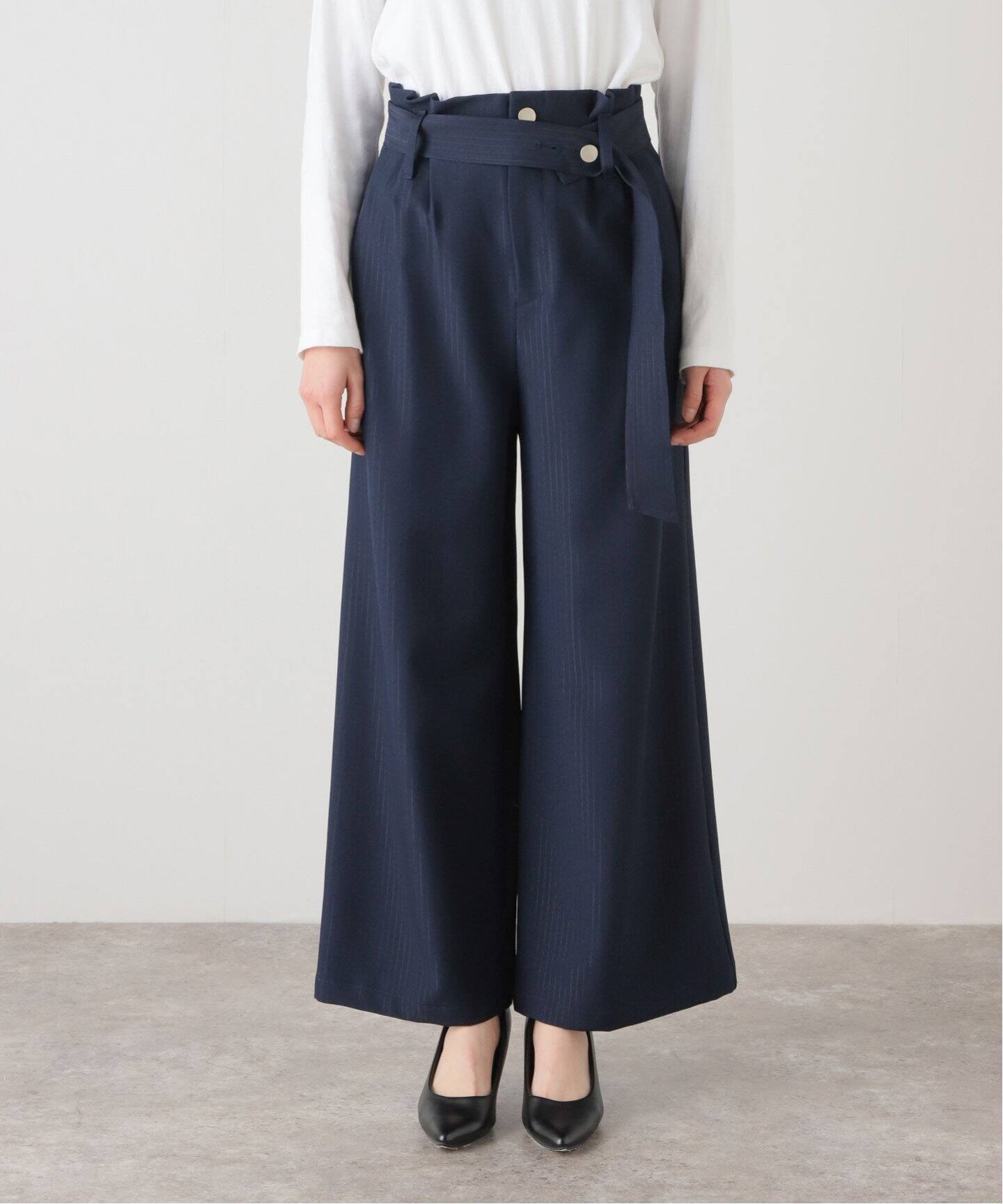 ベルテッドワイドパンツ（スラックス）｜JOURNAL STANDARD（ジャーナル  