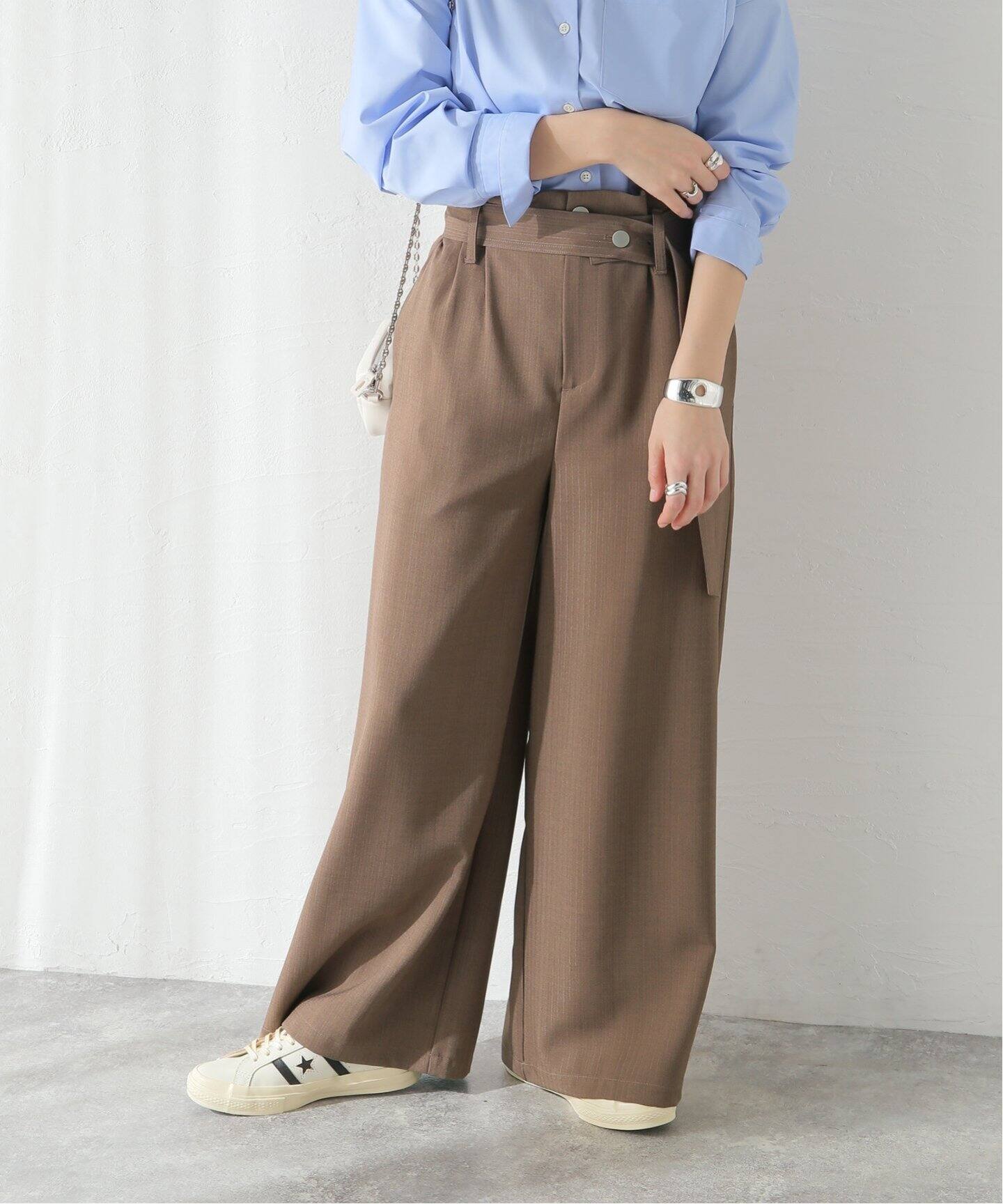 ベルテッドワイドパンツ（スラックス）｜JOURNAL STANDARD（ジャーナル 