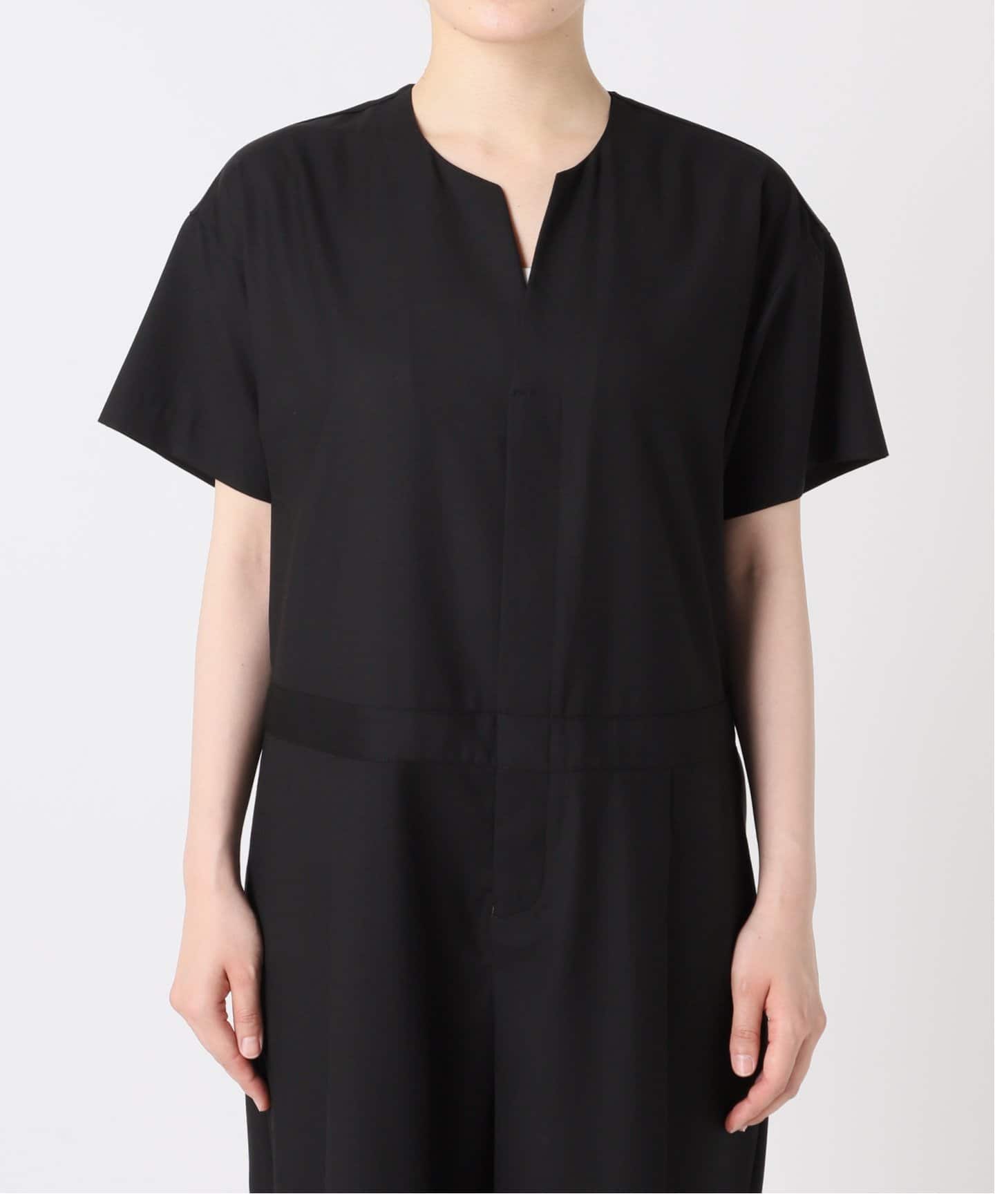 UNITED ARROWS ハーフスリーブオールインワン UNITED ARROWS（ユナイテッドアローズ）の「ハーフスリーブ