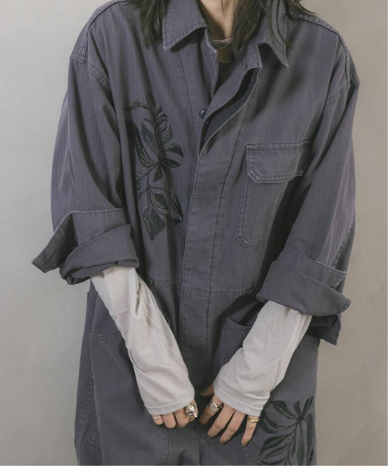 エンブロイダリーユーティリティオールインワン（つなぎ  