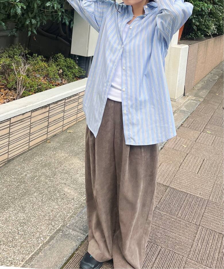 コーデュロイワイドパンツ（その他パンツ）｜JOURNAL STANDARD 