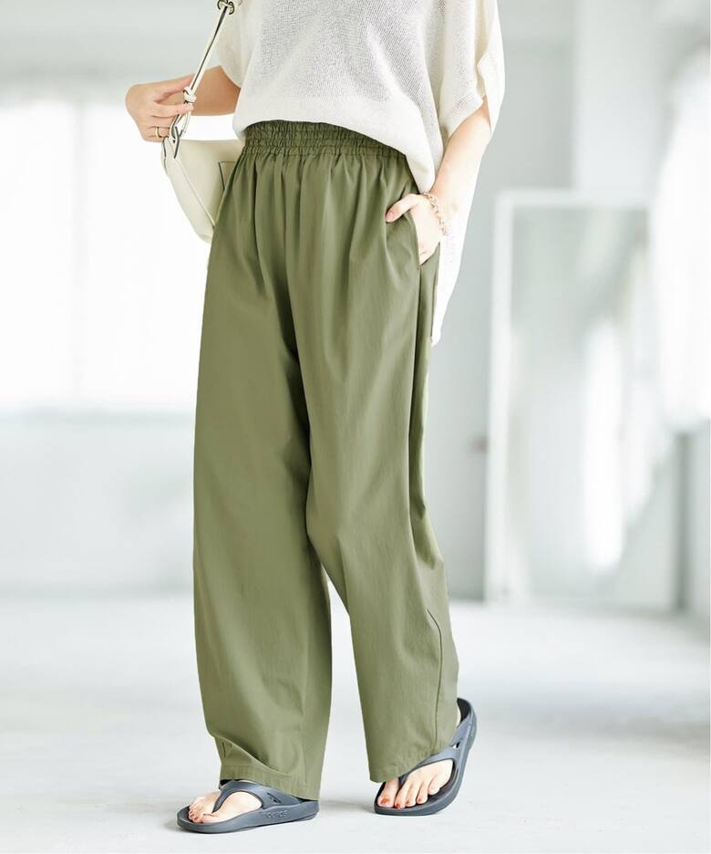 追加2》ナイロンストレッチワイドパンツ（その他パンツ）｜JOURNAL  