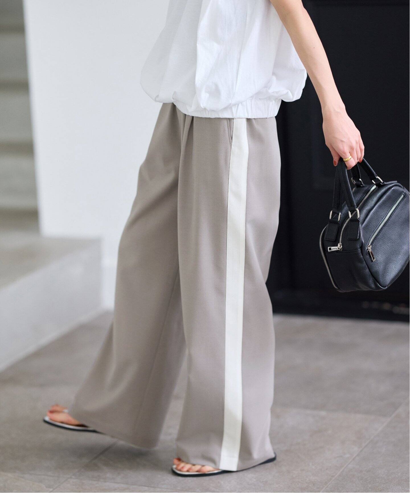 ポリエステルトロラインパンツ（スラックス）｜JOURNAL STANDARD  