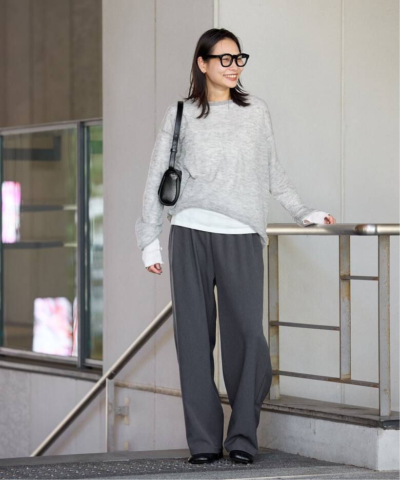 追加》ウールライクストレッチワイドパンツ（その他パンツ）｜JOURNAL  