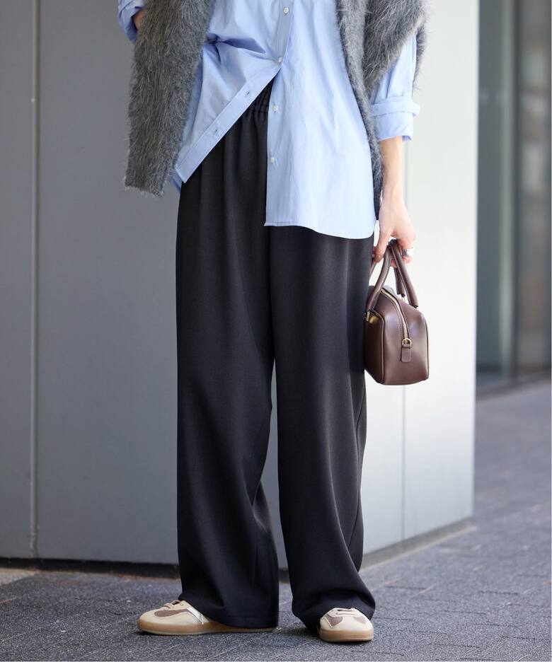 追加》ウールライクストレッチワイドパンツ（その他パンツ）｜JOURNAL  