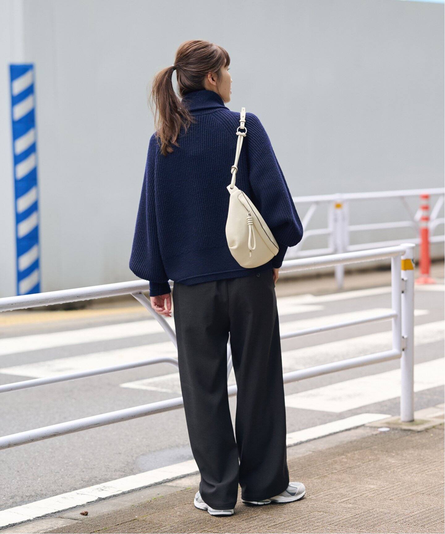 新品タグ付きジャーナルスタンダード　ウールライクストレッチパンツ　ブラック　36 追加3》ウールライクストレッチワイドパンツ（その他パンツ