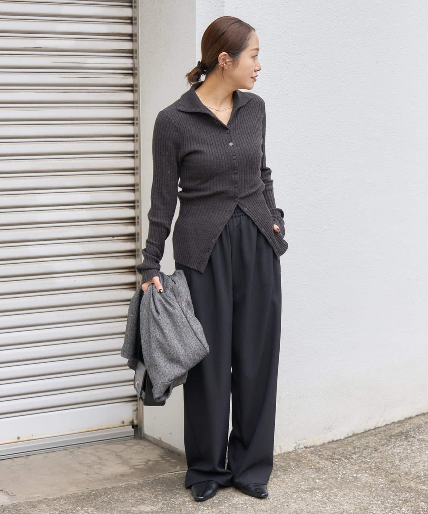 追加6》ウールライクストレッチワイドパンツ（その他パンツ）｜JOURNAL