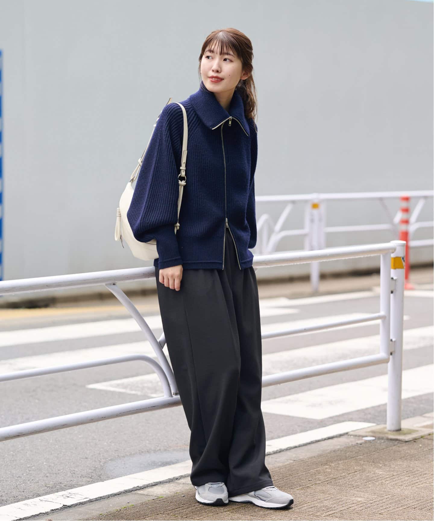 tricolor ジャーナルスタンダード ウールライクストレッチワイドパンツ 追加3》ウールライクストレッチワイドパンツ（その他パンツ
