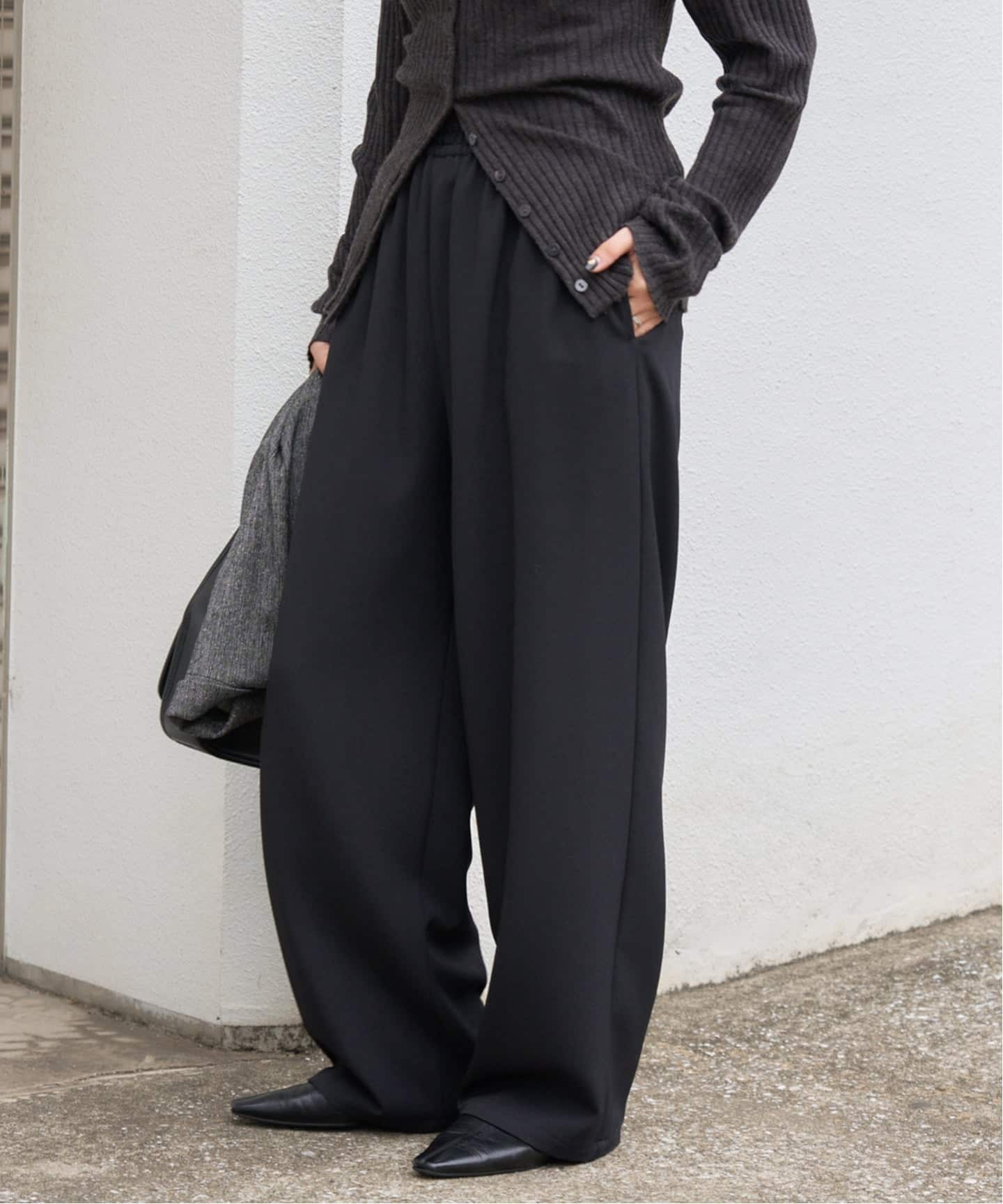 追加6》ウールライクストレッチワイドパンツ（その他パンツ）｜JOURNAL