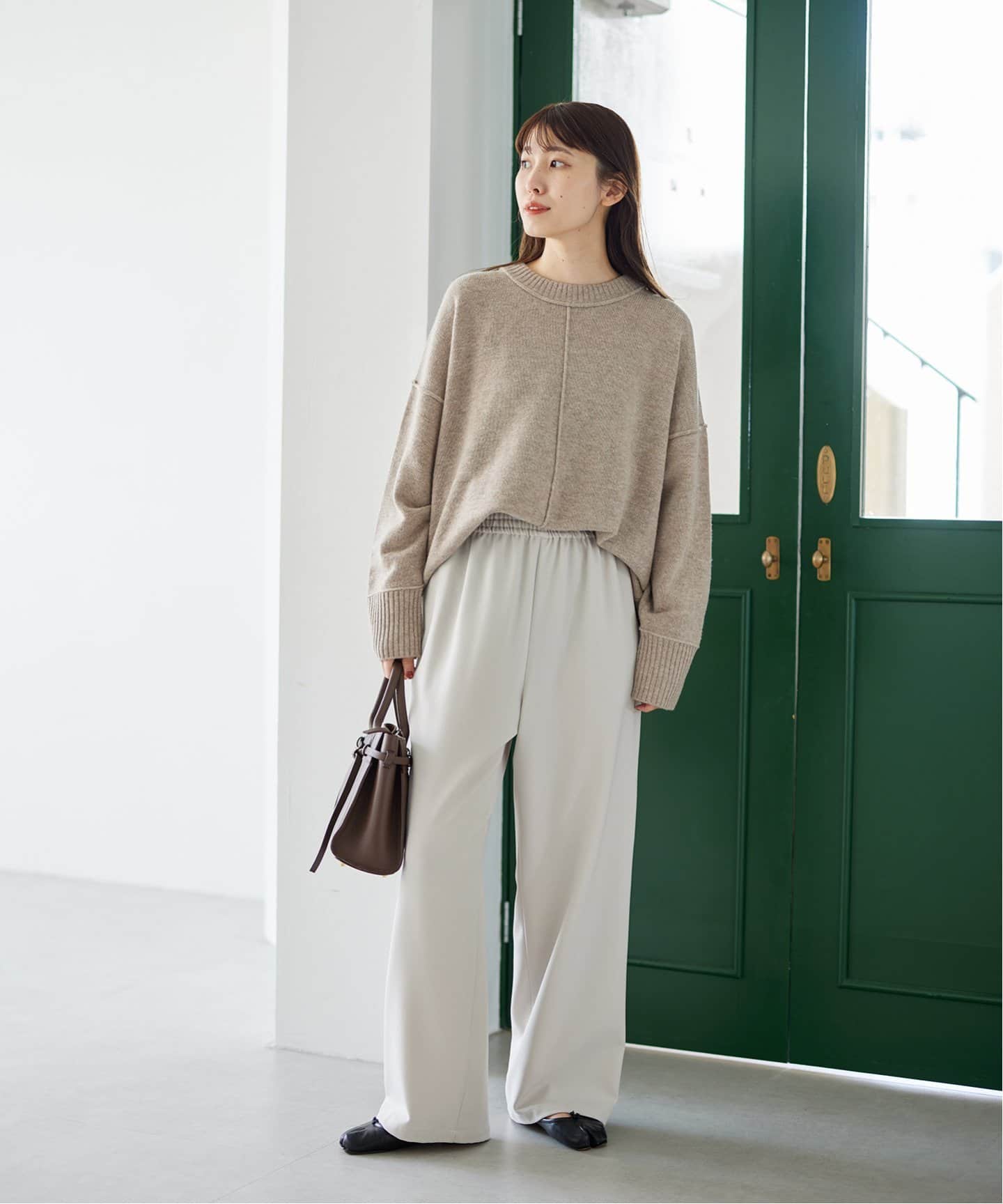 【専用】ジャーナルスタンダード ウールライクストレッチワイドパンツ 36 追加》ウールライクストレッチワイドパンツ（その他パンツ