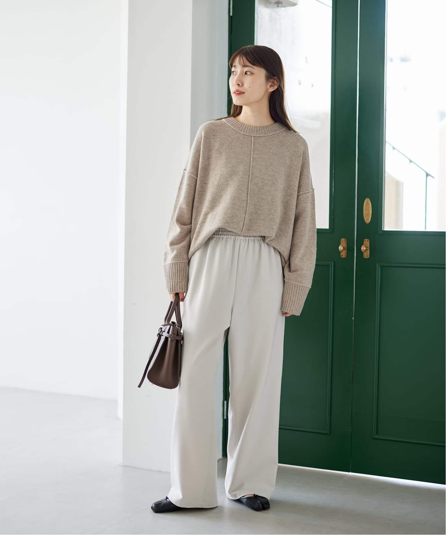 追加6》ウールライクストレッチワイドパンツ（その他パンツ）｜JOURNAL