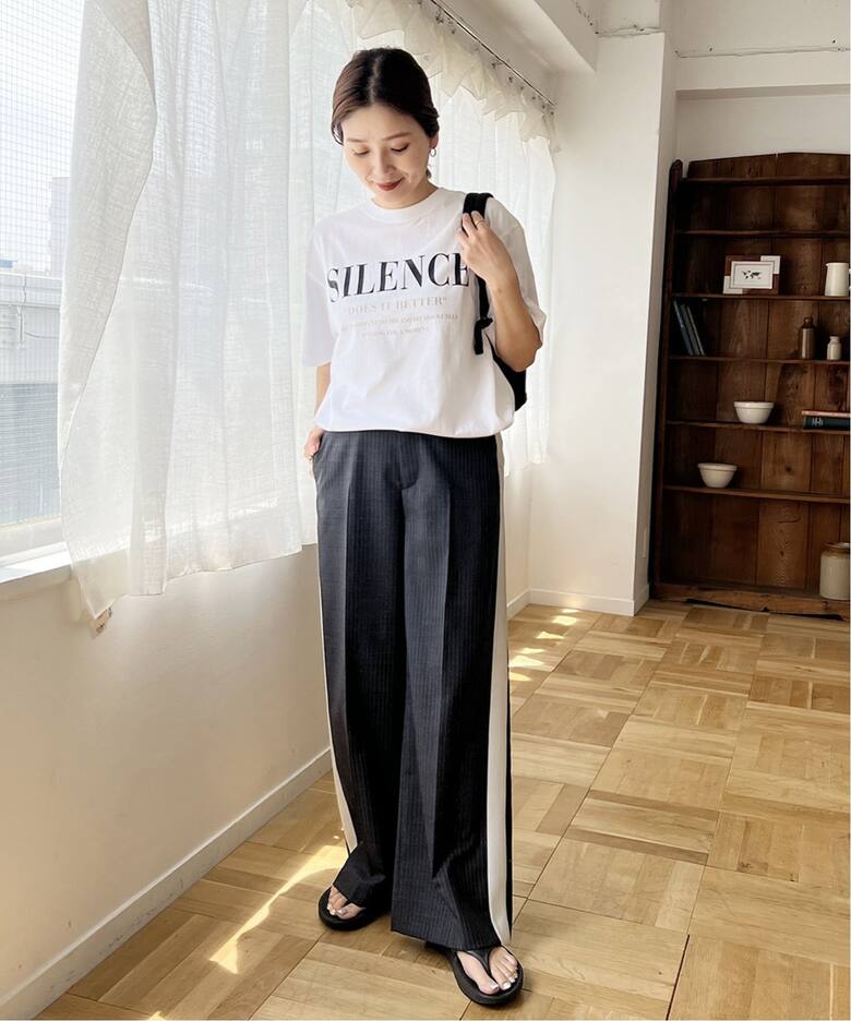 追加》TWストライプラインスラックス（スラックス）｜JOURNAL STANDARD 