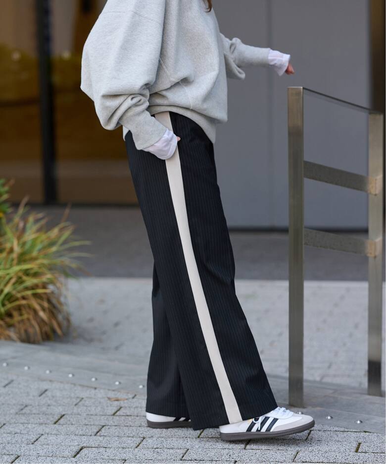 追加》TWストライプラインスラックス（スラックス）｜JOURNAL STANDARD  