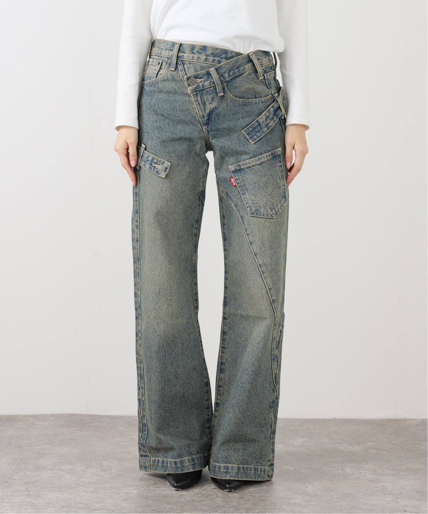 LEVIS×ADSB ANDERSSON BELL 】OVERLAY JEAN 