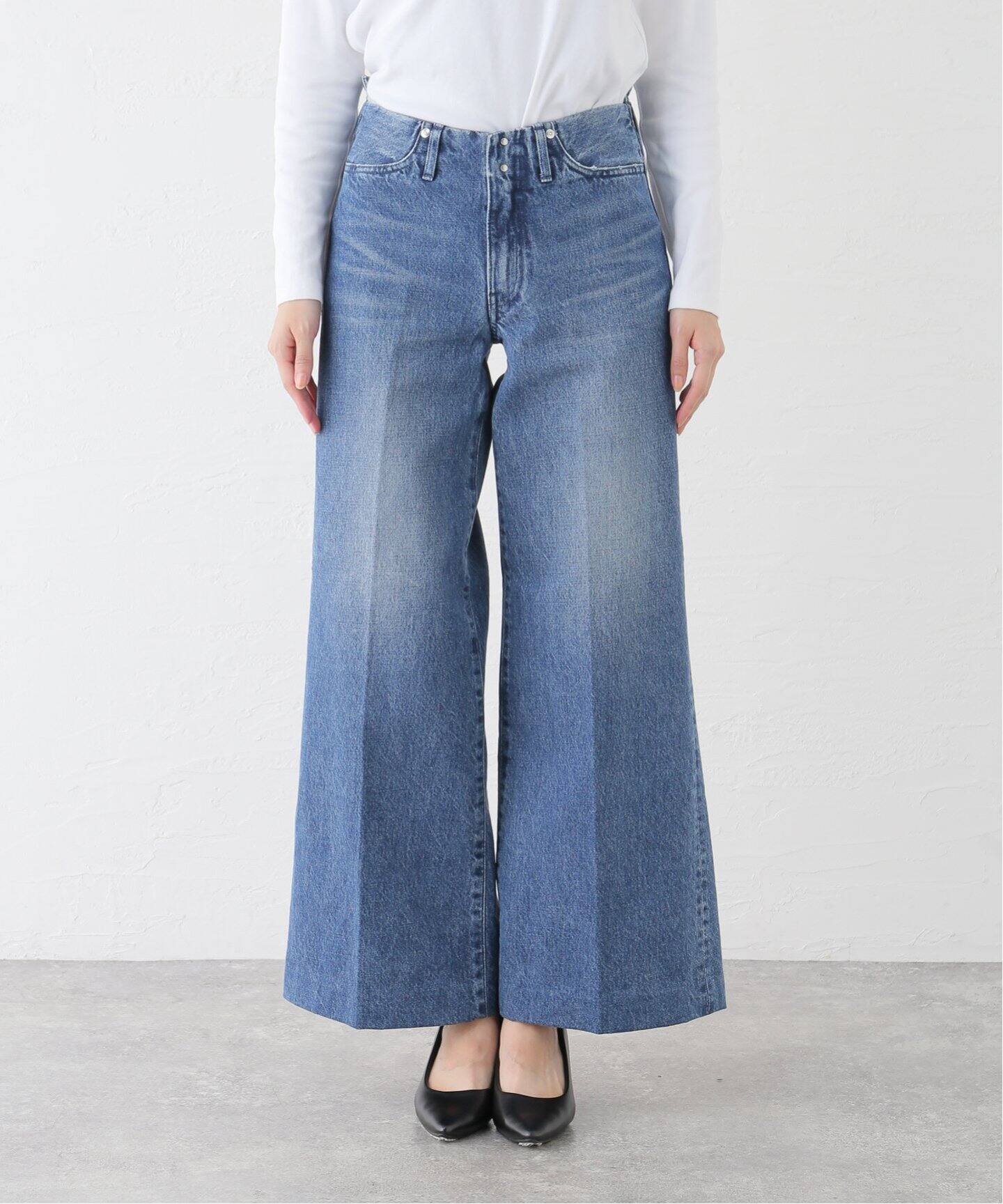 TANAKA / タナカ】 WIDE JEAN TROUSERS ST-108（デニムパンツ  