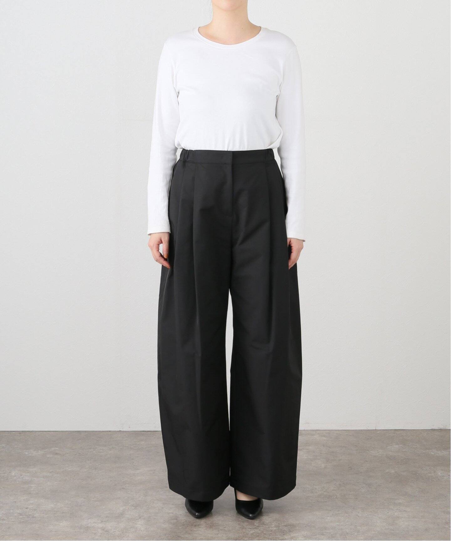 AMOMENTO / アモーメント】TWO TUCK BALLOON PANTS AM24FWW12PT  
