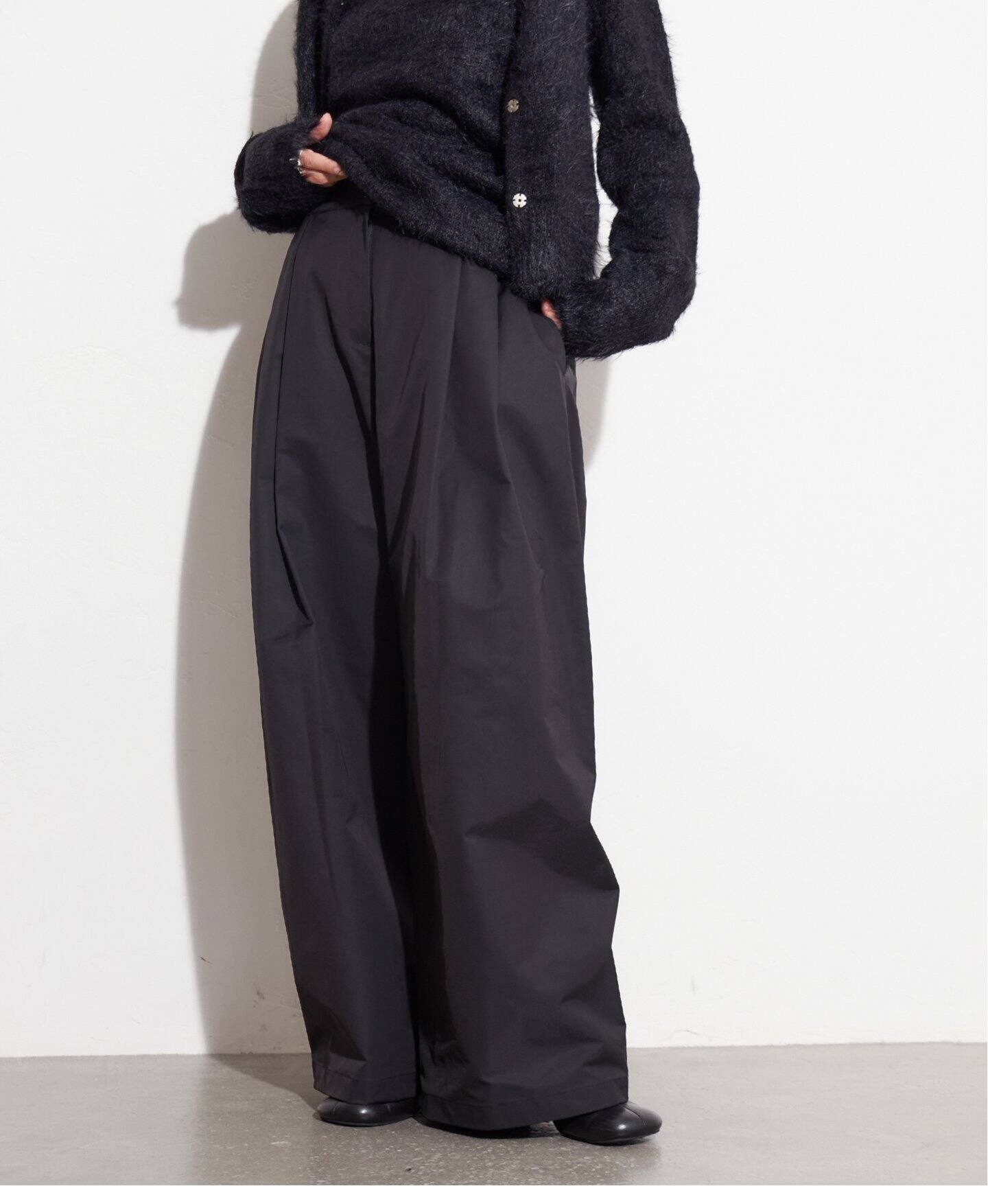 AMOMENTO / アモーメント】TWO TUCK BALLOON PANTS AM24FWW12PT  