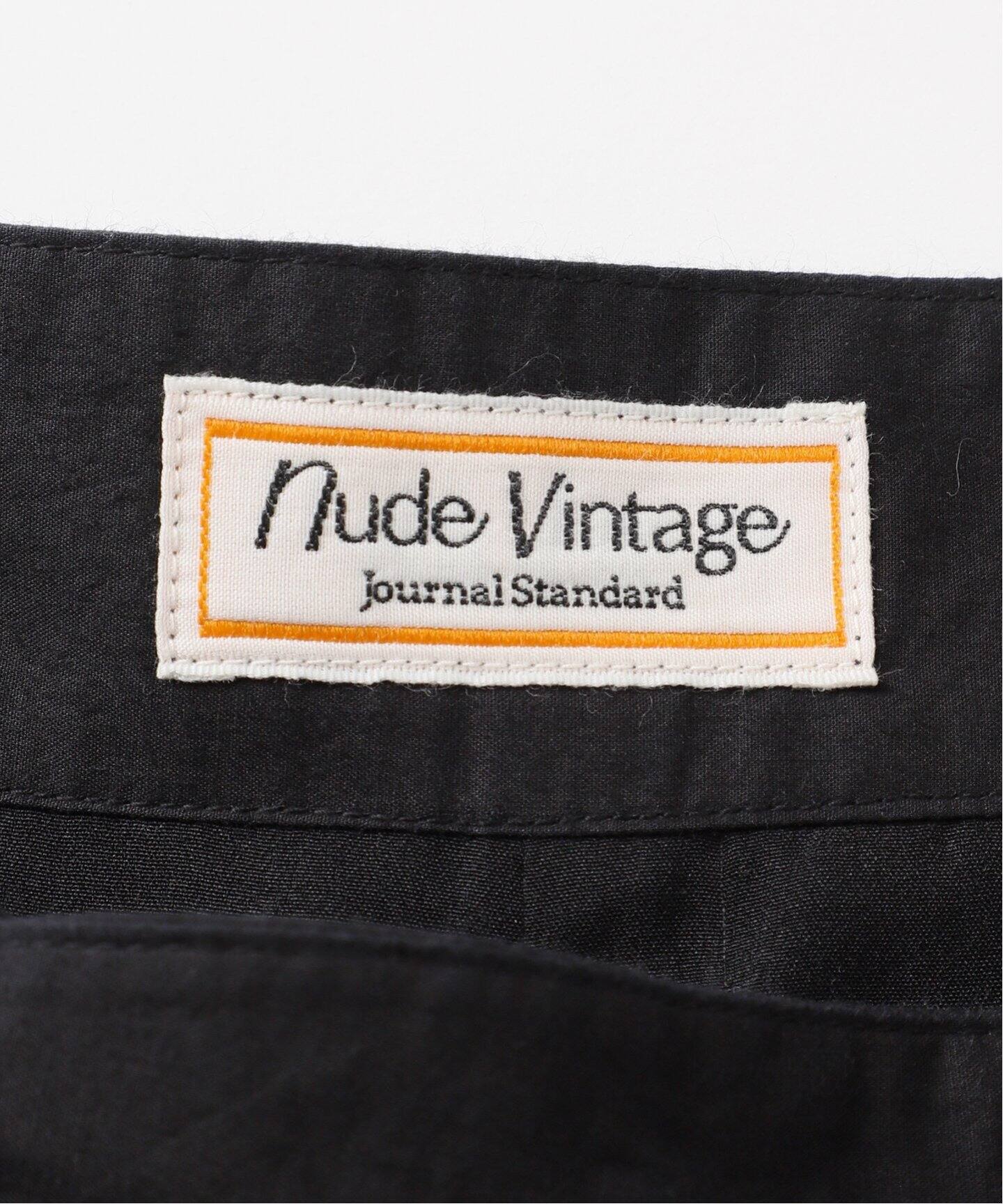 nude vintage×JOURNAL STANDARD】レースパッチワークワイドパンツ 
