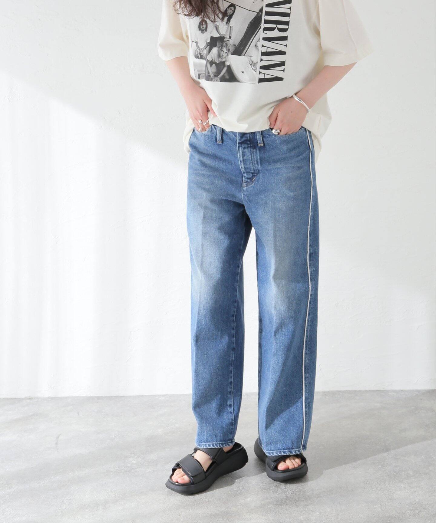 TANAKA / タナカ】 SELVEDGE JEAN TROUSERS:デニム（デニムパンツ 