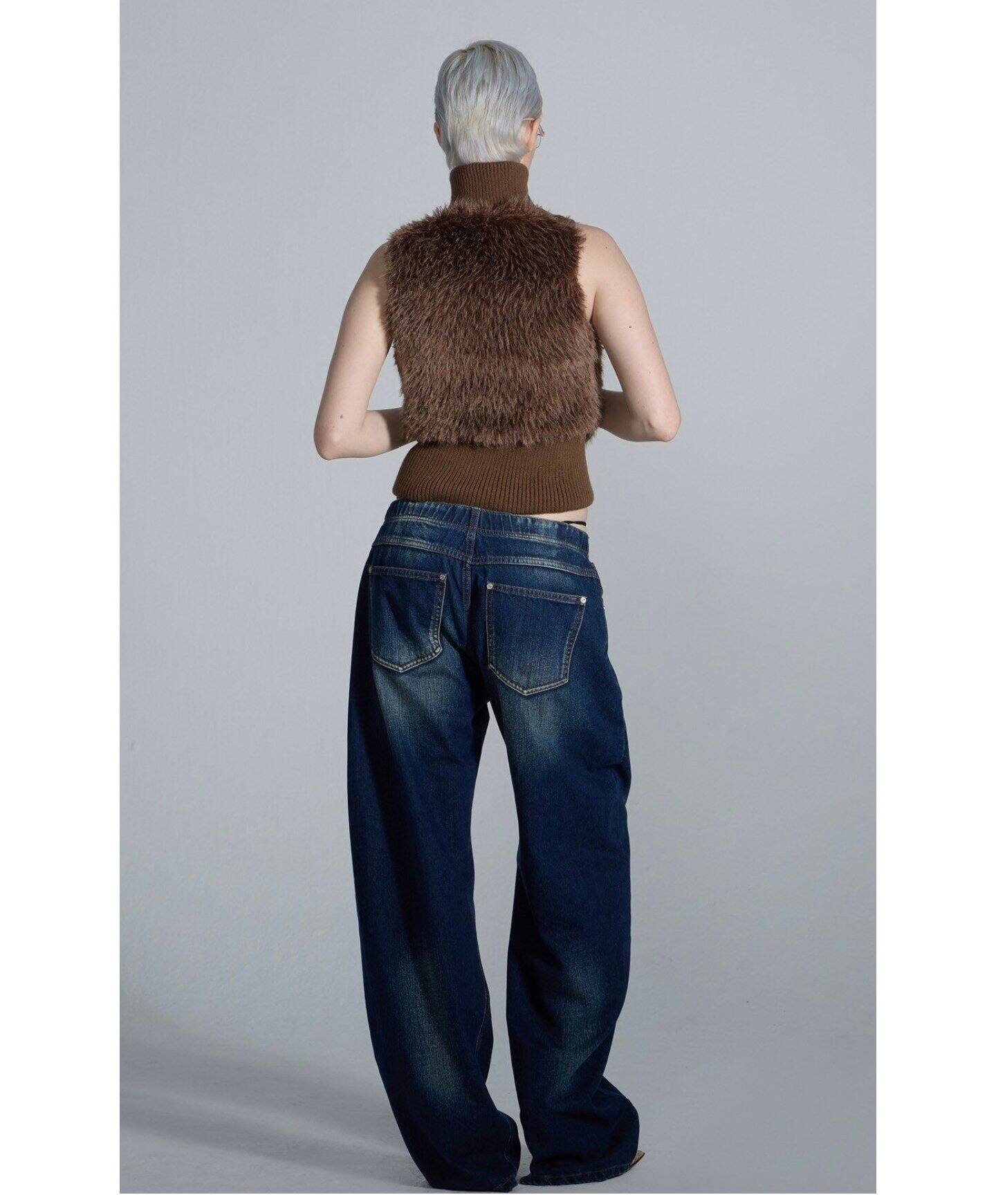 SCULPTOR/スカルプター】Everyday Lowrise Denim SL005390BW（デニム 