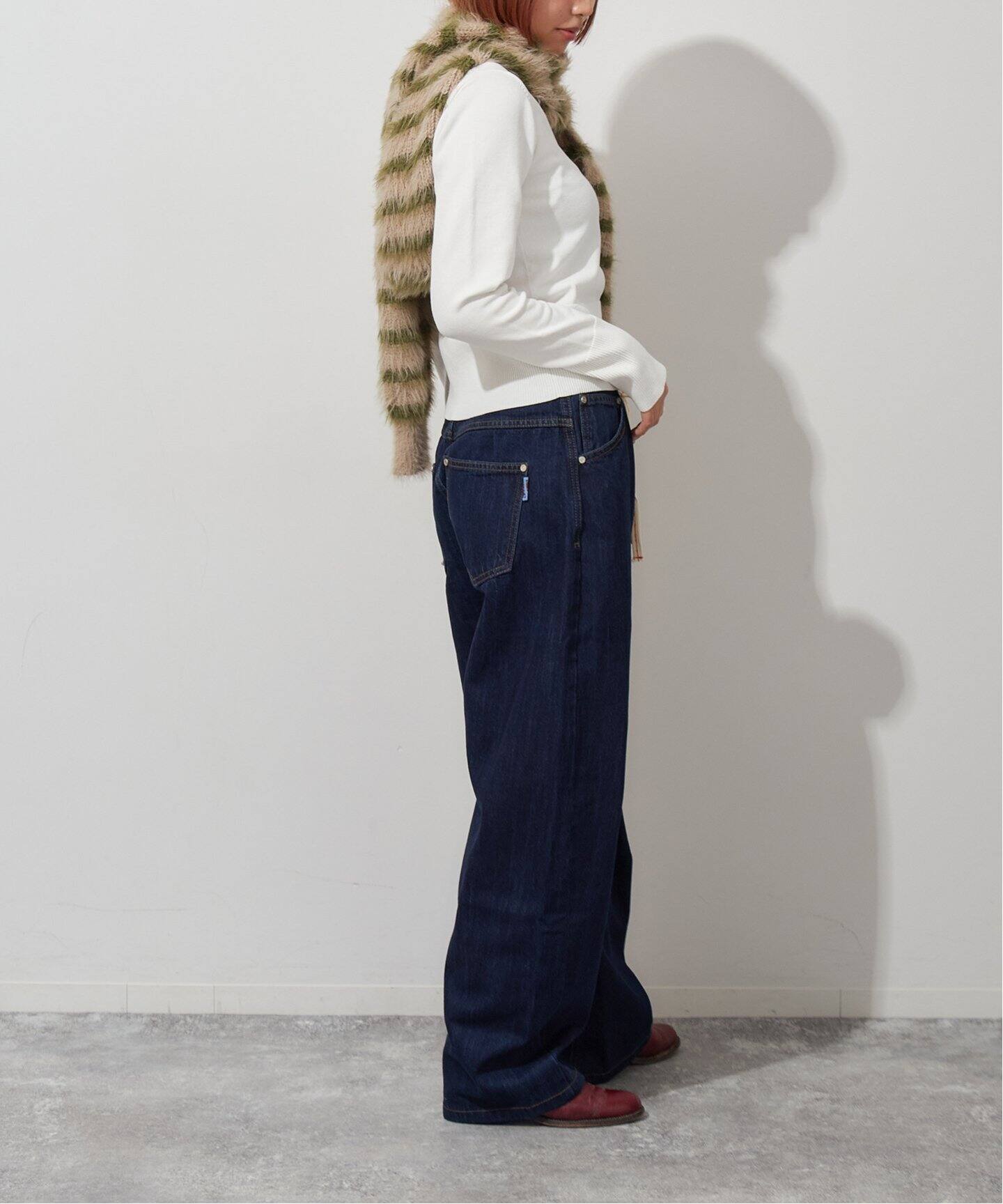 SCULPTOR/スカルプター】Everyday Lowrise Denim SL005390BW（デニム 