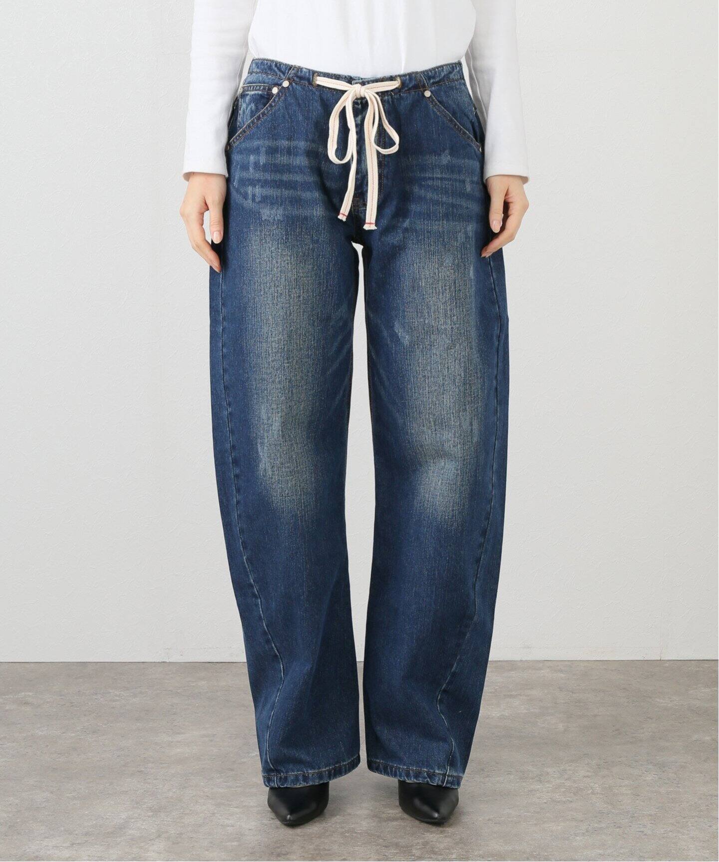 SCULPTOR/スカルプター】Everyday Lowrise Denim SL005390BW（デニム 