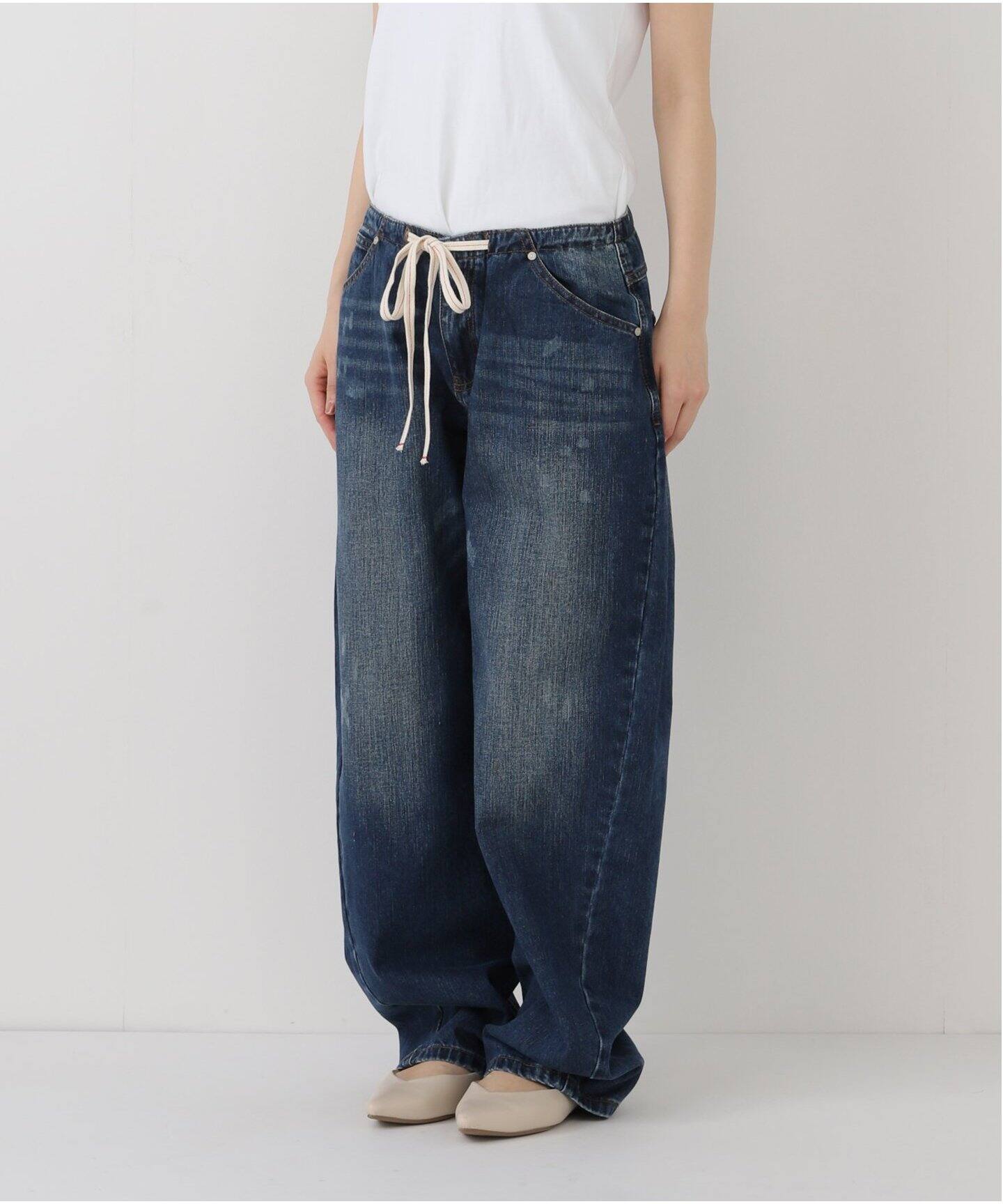 SCULPTOR/スカルプター】Everyday Lowrise Denim SL005390BW（デニム 