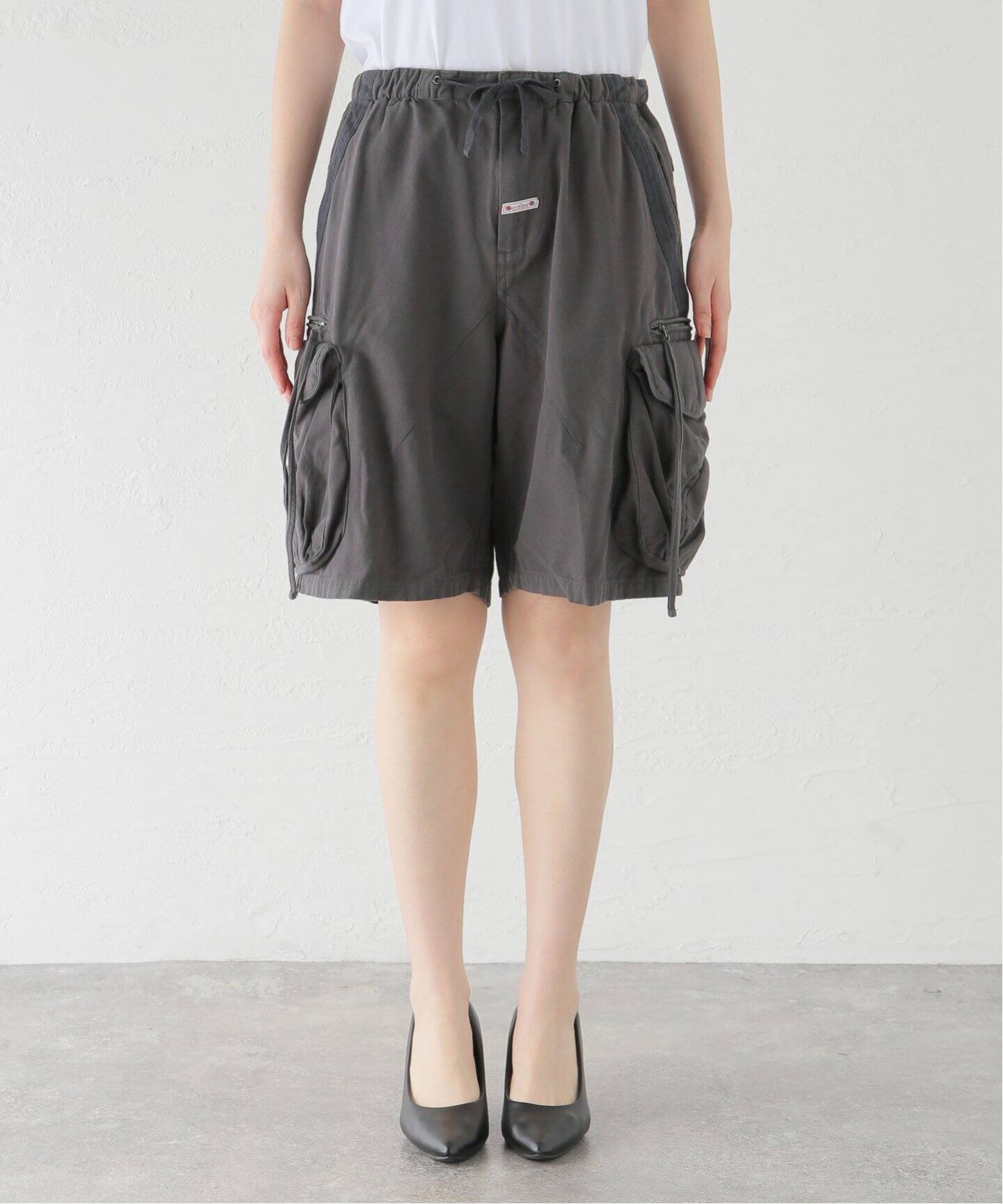 SCULPTOR/スカルプター】Twill Cargo Half Pants：ハーフパンツ 