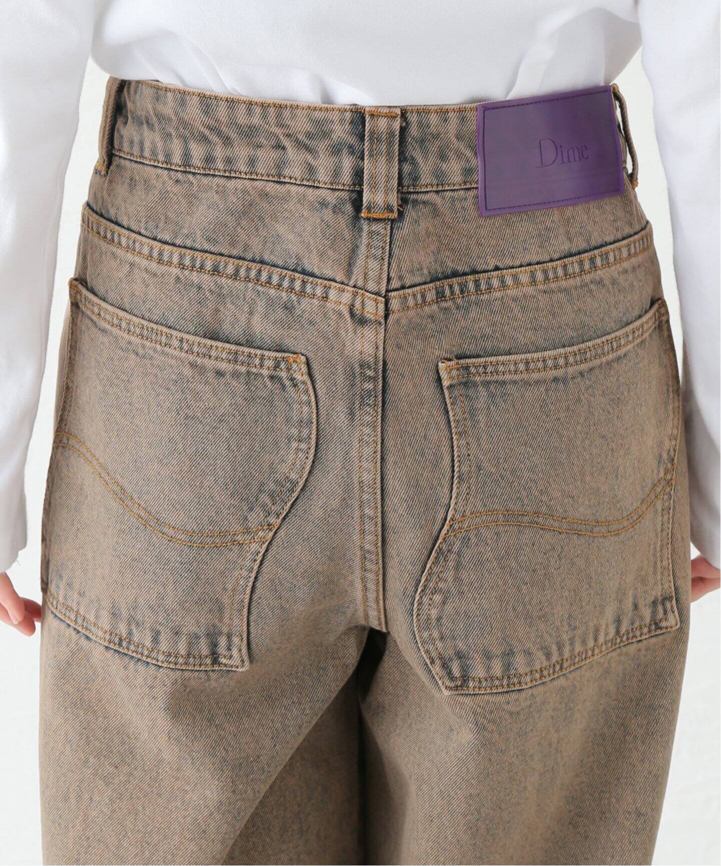 Dime/ダイム】 CLASSIC BAGGY DENIM PANTS：デニムパンツ（デニム 