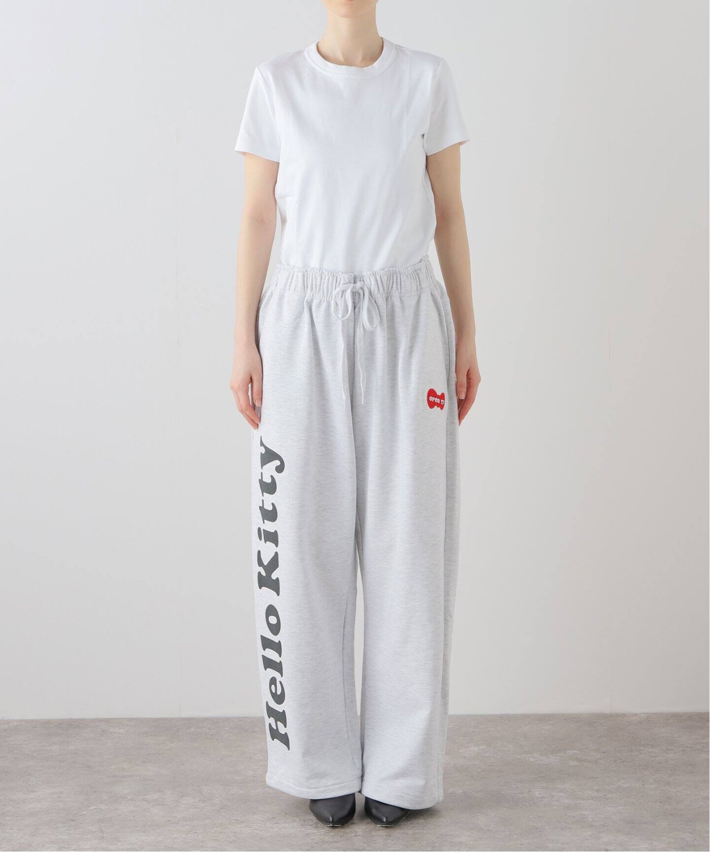 OPEN YY×Hello Kitty】YY ROUNDING TRACK PANTS：パンツ（スウェット  