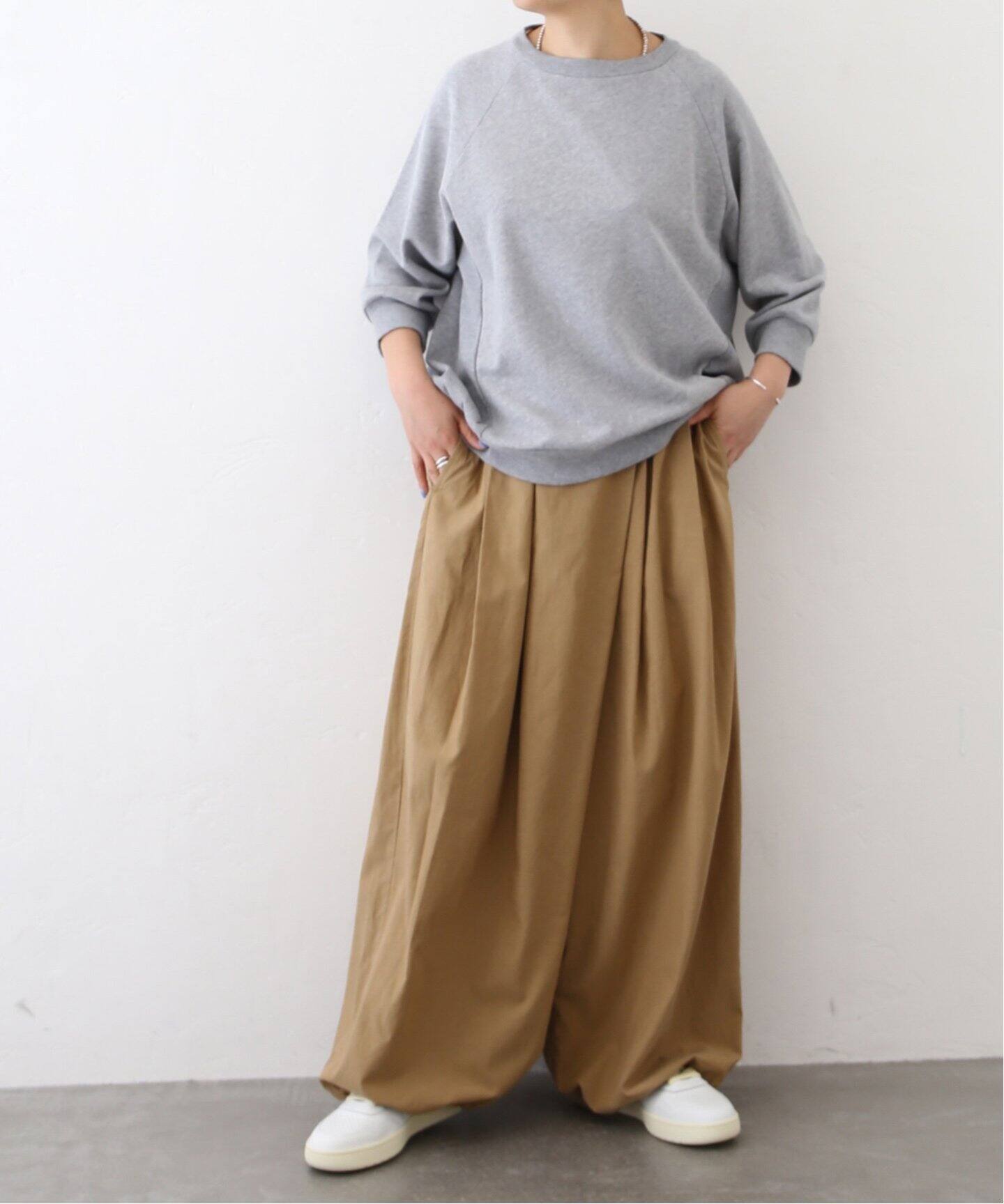 ミリタリークロス タックワイドパンツ（その他パンツ）｜journal 