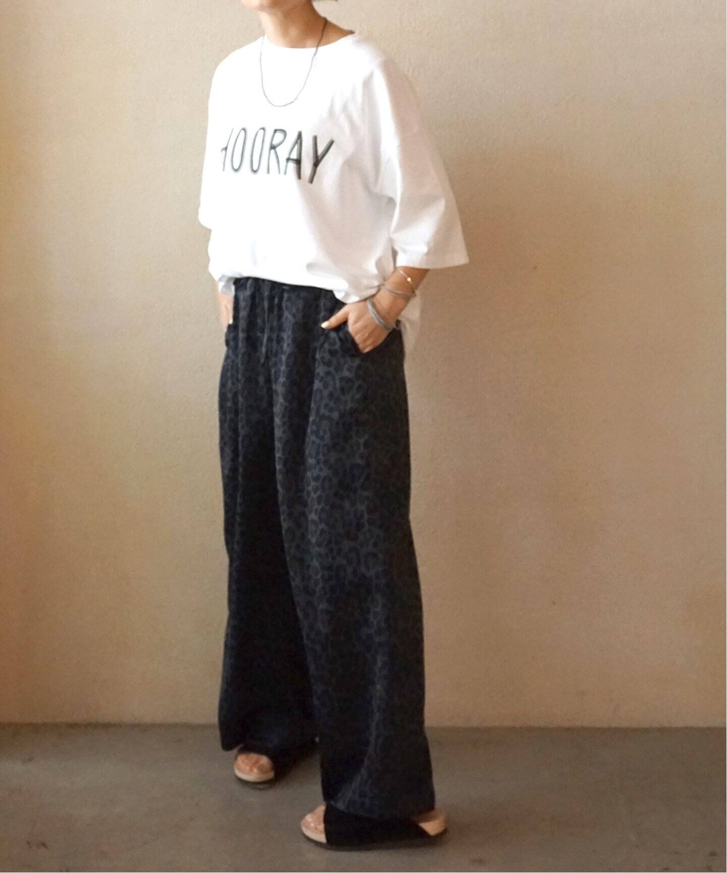 レオパードサテン イージーパンツ（その他パンツ）｜journal  