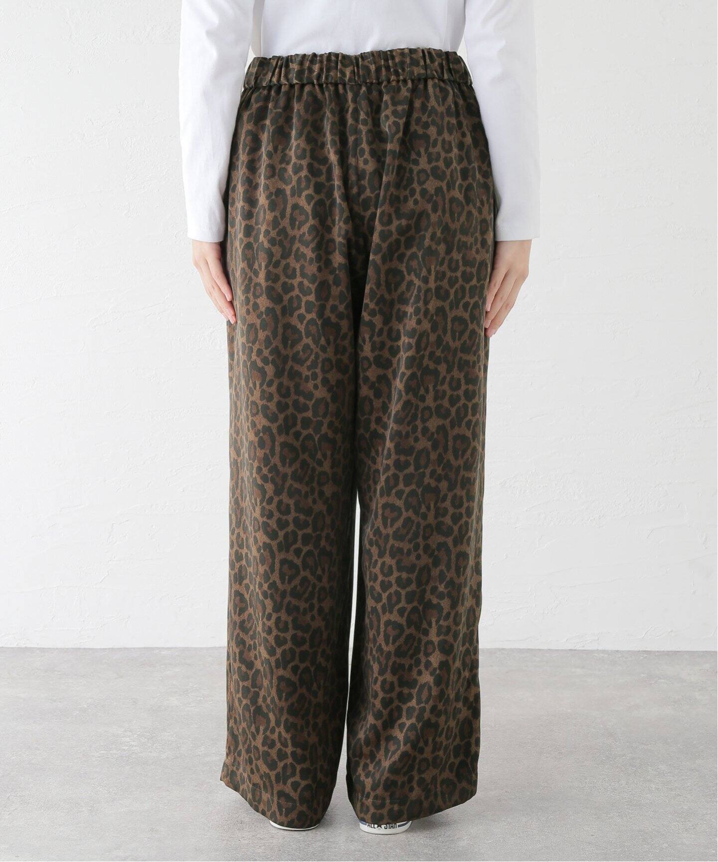 レオパードサテン イージーパンツ（その他パンツ）｜journal standard  