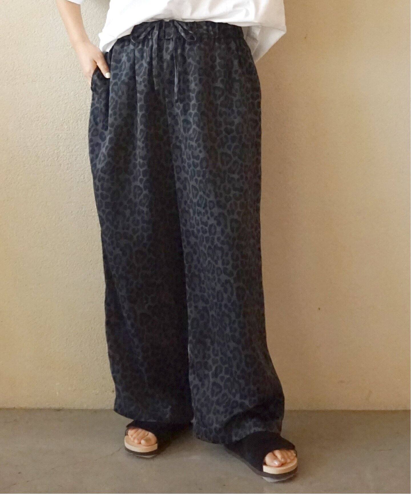 6 漉き roku JACQUARD GOMU PANTS 