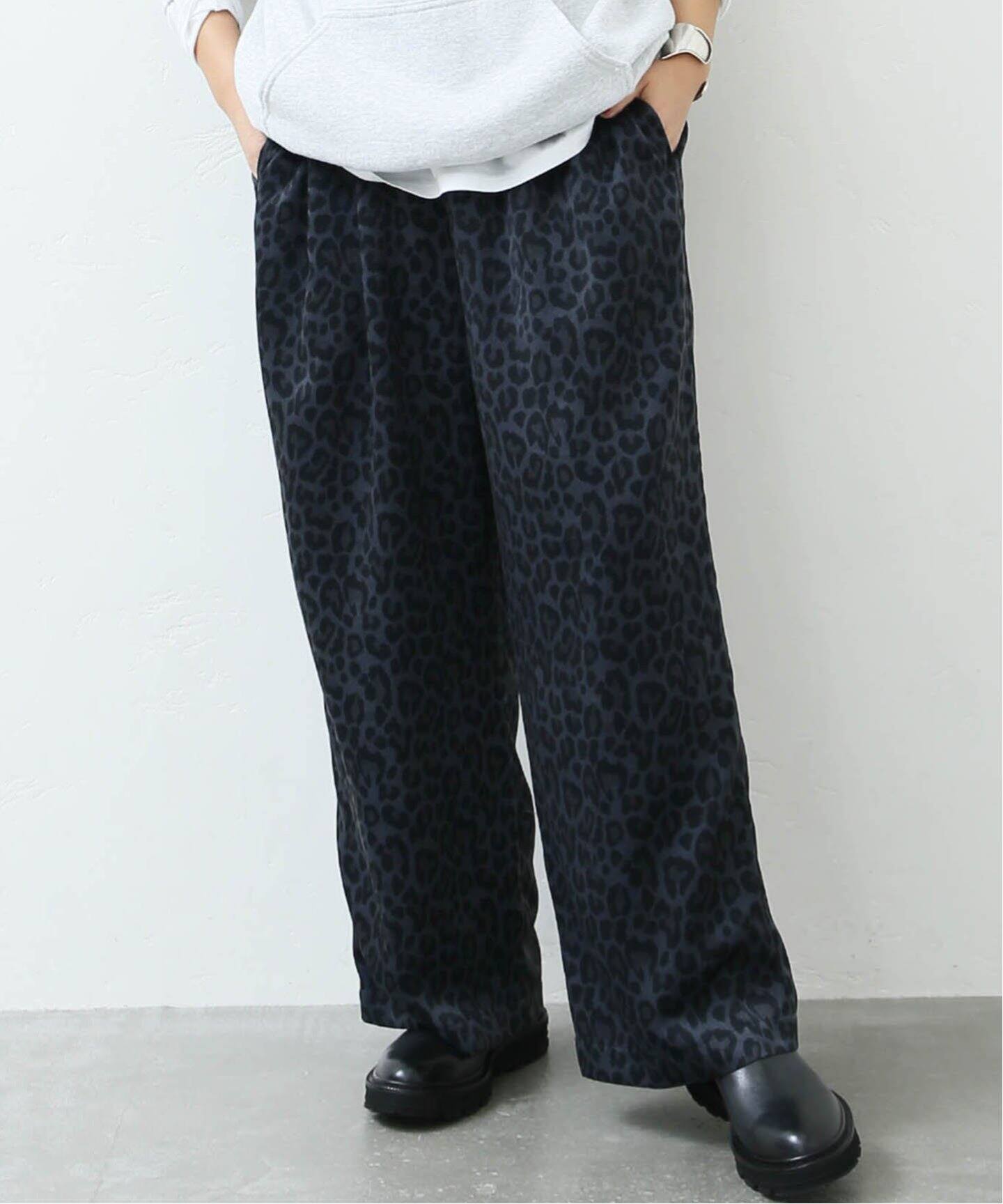 追加》レオパードサテン イージーパンツ（その他パンツ）｜journal  