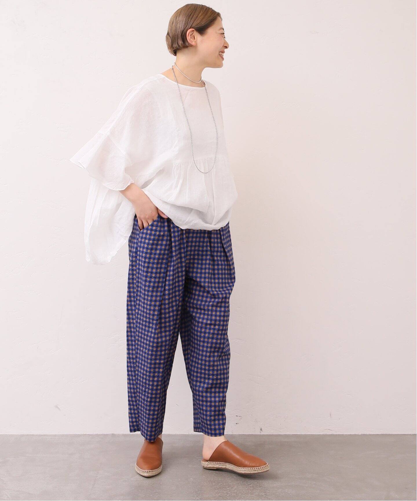 チェックPt イージータックパンツ（その他パンツ）｜journal standard  