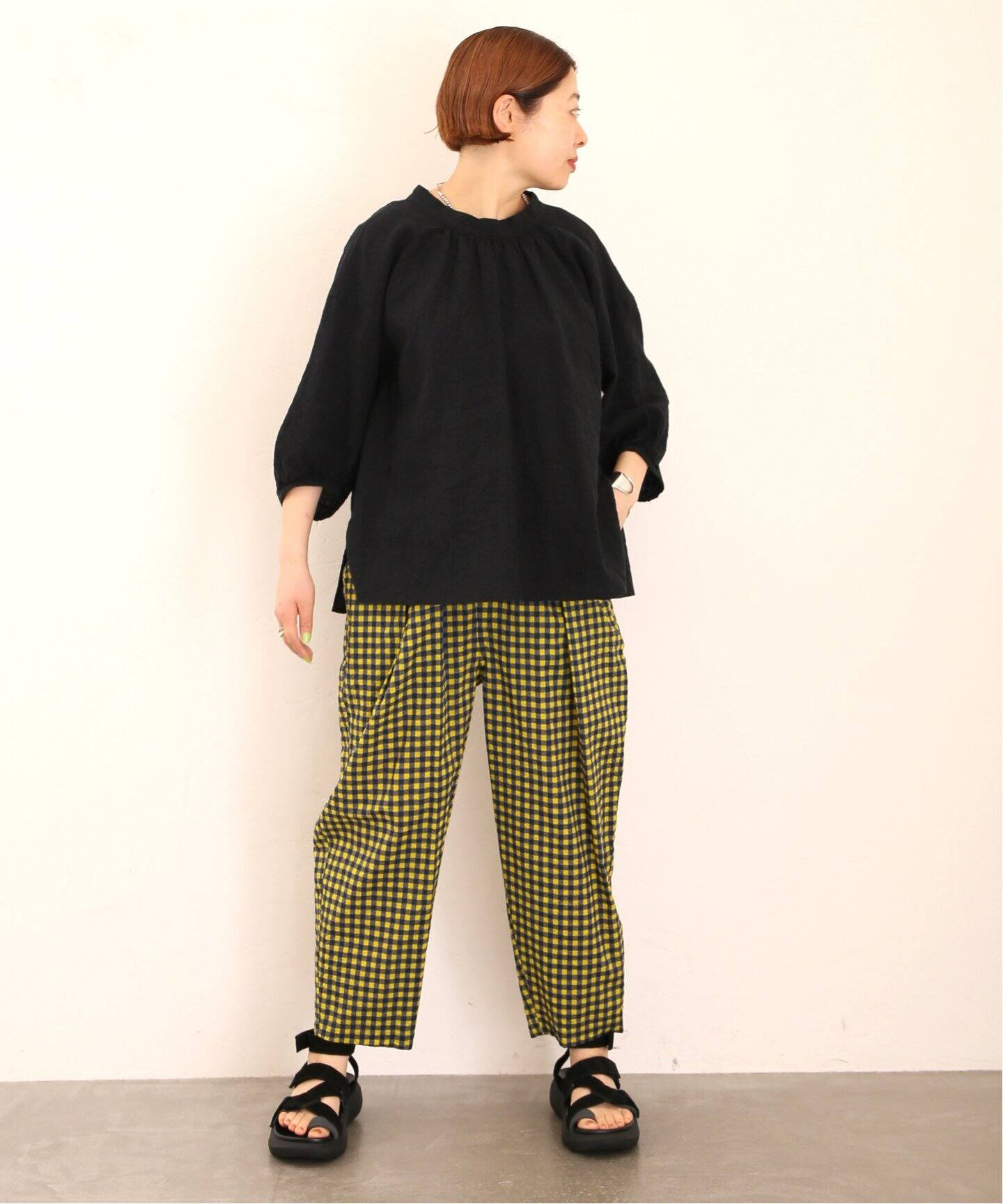 チェックPt イージータックパンツ（その他パンツ）｜journal standard  