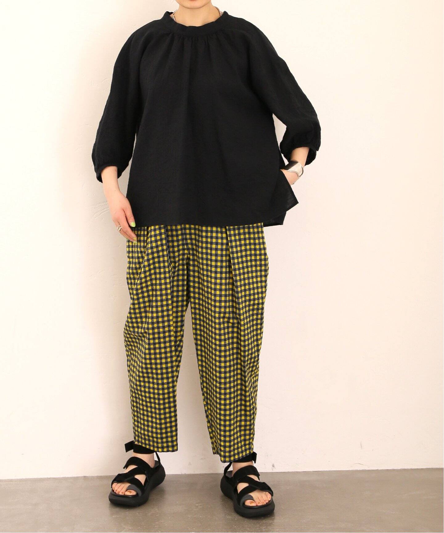チェックPt イージータックパンツ（その他パンツ）｜journal standard  