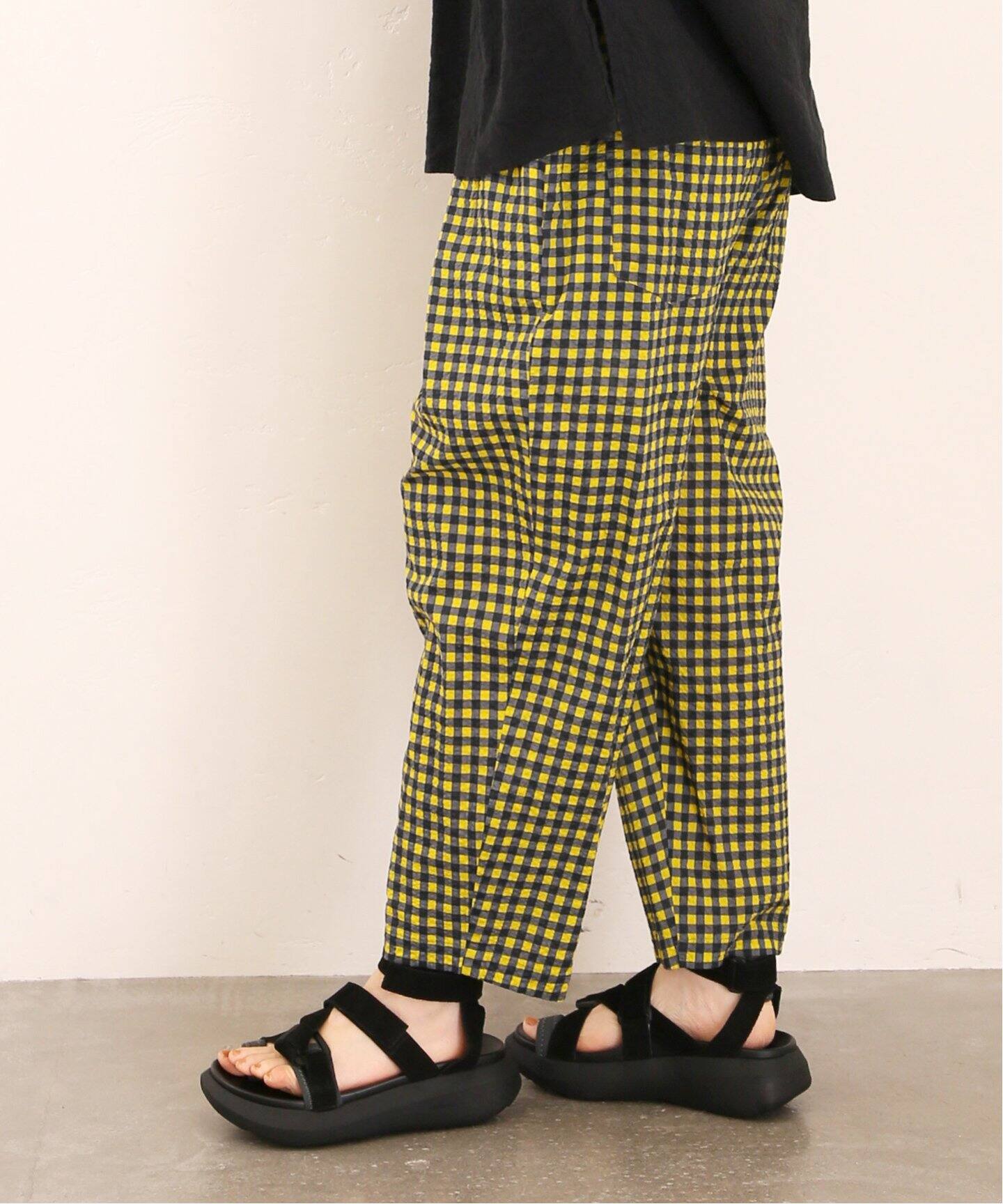 チェックPt イージータックパンツ（その他パンツ）｜journal standard 