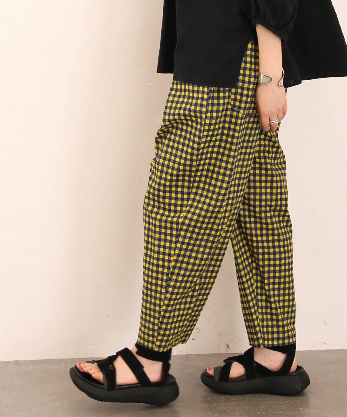 チェックPt イージータックパンツ（その他パンツ）｜journal standard  