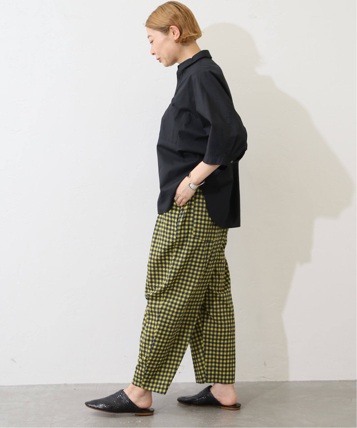 追加》チェックPt イージータックパンツ（その他パンツ）｜journal  