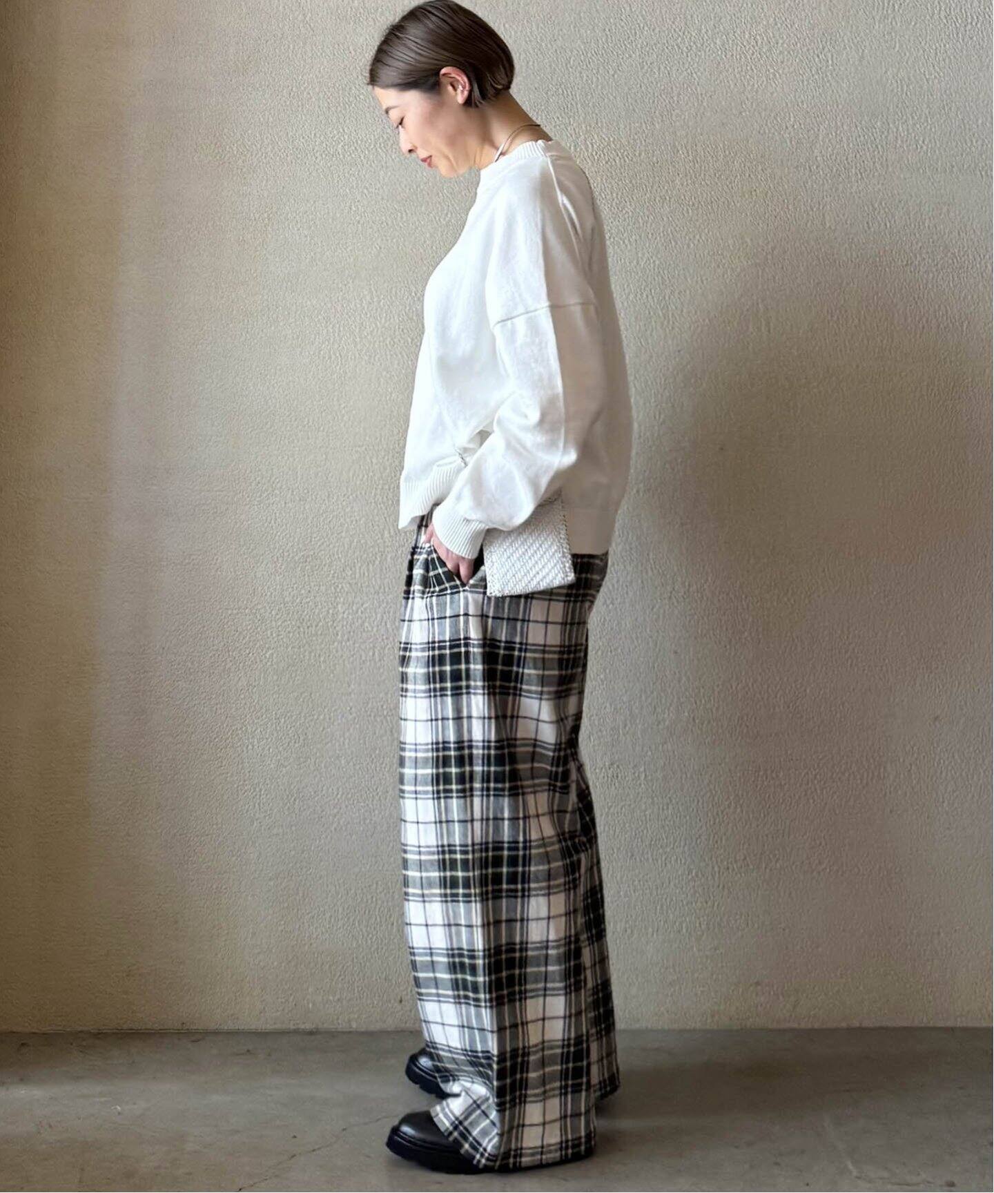 Cチェック 2タックパンツ（その他パンツ）｜journal standard luxe 
