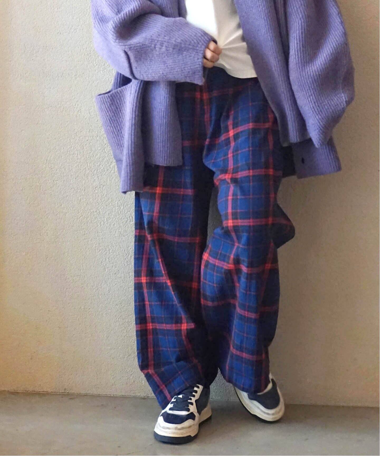 Cチェック 2タックパンツ（その他パンツ）｜journal standard luxe 