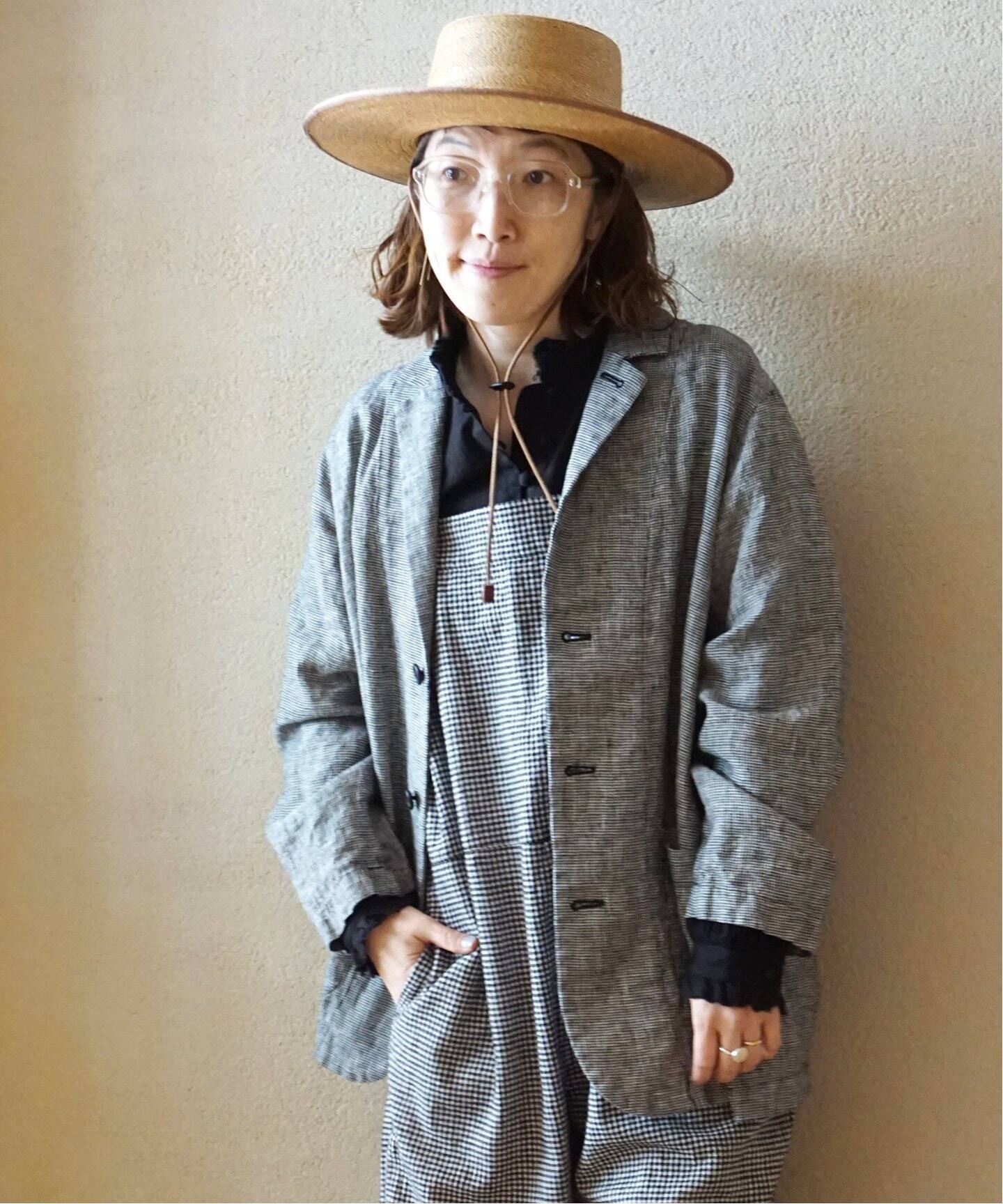 LCギンガム キャミサロペット（サロペット／オーバーオール）｜journal  